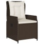 Set comedor de jardín 5 piezas y cojines ratán sintético marrón by , Garden sets - Ref: Foro24-3262849, Price: 557,83 €, Disc...