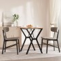 Patas de mesa de comedor estructura Y acero 60x50x73 cm by , Table legs - Ref: Foro24-357929, Price: 60,48 €, Discount: %