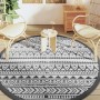 Alfombra de exterior ARAKIL negra Ø200 cm PP von , Outdoor-Protektoren - Ref: Foro24-368516, Preis: 43,26 €, Rabatt: %