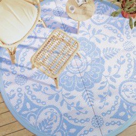 Alfombra de exterior ARAKIL azul bebe Ø200 cm PP by , Outdoor protectors - Ref: Foro24-368500, Price: 43,26 €, Discount: %