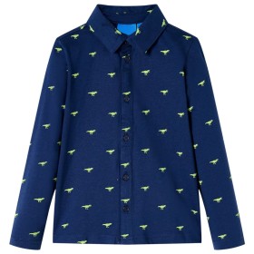 Camisa infantil azul marino 140 by , Kids T-shirts - Ref: Foro24-13273, Price: 14,28 €, Discount: %