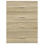 Aparadores 2 uds madera de ingeniería roble Sonoma 60x39x80 cm von , Sideboards - Ref: Foro24-3276625, Preis: 203,51 €, Rabat...