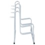 Soporte para 4 bicicletas suelo independiente acero galvanizado von , Sockel und Stützen zum Abstellen von Fahrrädern - Ref: ...