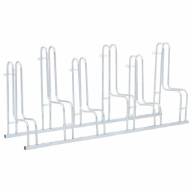 Soporte para 6 bicicletas suelo independiente acero galvanizado von , Sockel und Stützen zum Abstellen von Fahrrädern - Ref: ...
