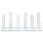Soporte para 6 bicicletas suelo independiente acero galvanizado von , Sockel und Stützen zum Abstellen von Fahrrädern - Ref: ...