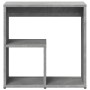 Mesa auxiliar de madera contrachapada gris hormigón 50x30x50 cm de , Mesas auxiliares - Ref: Foro24-840561, Precio: 38,53 €