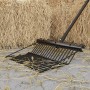 Cabezal de horquilla de rastrillo con 18 púas de acero negro by , livestock feeding - Ref: Foro24-172480, Price: 36,70 €, Dis...