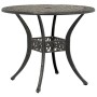Mesa y sillas de bistró 3 piezas aluminio fundido color bronce by , Garden sets - Ref: Foro24-3216322, Price: 577,57 €, Disco...