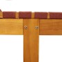 Tumbonas con mesa 2 unidades madera maciza de acacia roja de , Tumbonas - Ref: Foro24-3214217, Precio: 259,98 €, Descuento: %