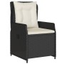 Set de muebles jardín 5 pzas con cojines ratán sintético negro von , Gartensets - Ref: Foro24-3262828, Preis: 552,62 €, Rabat...