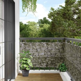 Pantalla de privacidad de balcón PVC look piedra 400x75 cm de , Paneles de vallas - Ref: Foro24-4005421, Precio: 23,73 €, Des...