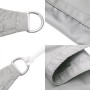 Toldo de vela poliéster oxford 100% gris claro 4,5x3 m de , Sombrillas - Ref: Foro24-4000546, Precio: 48,06 €, Descuento: %