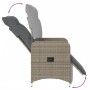 Sillas de jardín reclinables con mesa 2 uds ratán PE gris von , Gartenstühle - Ref: Foro24-365707, Preis: 293,40 €, Rabatt: %