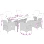 Set comedor de jardín 7 pzas con cojines ratán sintético beige by , Garden sets - Ref: Foro24-3276805, Price: 797,04 €, Disco...
