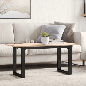Mesa de centro marco O madera maciza pino y acero 100x50x45 cm von , Küchen- und Esstische - Ref: Foro24-3282666, Preis: 80,6...