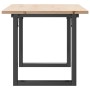 Mesa de centro marco O madera maciza pino y acero 100x50x45 cm von , Küchen- und Esstische - Ref: Foro24-3282666, Preis: 80,8...