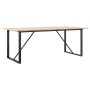 Mesa de comedor marco O madera maciza pino y acero 200x100x75cm von , Küchen- und Esstische - Ref: Foro24-3282679, Preis: 189...