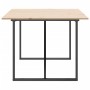 Mesa de comedor marco O madera maciza pino y acero 200x100x75cm von , Küchen- und Esstische - Ref: Foro24-3282679, Preis: 189...