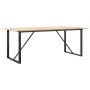 Mesa de comedor marco O madera maciza pino y acero 200x100x75cm von , Küchen- und Esstische - Ref: Foro24-3282679, Preis: 189...