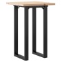 Mesa de comedor marco O madera maciza pino y acero 50x50x75,5cm von , Küchen- und Esstische - Ref: Foro24-3282735, Preis: 79,...