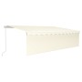 Toldo retráctil manual con persiana antracita 5x3 m de vidaXL, Toldos - Ref: Foro24-3069337, Precio: 424,52 €, Descuento: %