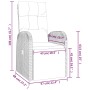 Set de comedor de jardín 9 pzas y cojines ratán sintético negro by , Garden sets - Ref: Foro24-3277635, Price: 1,00 €, Discou...