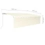 Toldo retráctil manual con persiana antracita 5x3 m de vidaXL, Toldos - Ref: Foro24-3069337, Precio: 453,54 €, Descuento: %