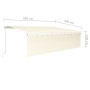 Toldo retráctil manual con persiana antracita 5x3 m de vidaXL, Toldos - Ref: Foro24-3069337, Precio: 424,52 €, Descuento: %