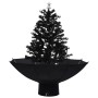 Árbol de Navidad con nieve con base de paraguas PVC negro 75 cm de , Arboles de navidad - Ref: Foro24-289931, Precio: 101,85 €