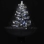 Árbol de Navidad con nieve con base de paraguas PVC negro 75 cm von , Weihnachtsbäume - Ref: Foro24-289931, Preis: 99,90 €, R...
