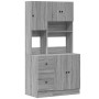Mueble de cocina madera de ingeniería gris Sonoma 95x50x180 cm von , Küchenschränke - Ref: Foro24-3276537, Preis: 271,57 €, R...