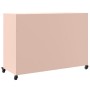 Aparador de acero rosa 100,5x39x72 cm de , Aparadores - Ref: Foro24-846741, Precio: 173,08 €, Descuento: %