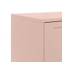 Aparador de acero rosa 100,5x39x72 cm de , Aparadores - Ref: Foro24-846741, Precio: 173,08 €, Descuento: %