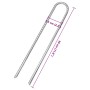 Clavijas de tienda forma U 12 uds acero galvanizado 30 cm Ø7 mm von , Zeltzubehör - Ref: Foro24-4009346, Preis: 27,29 €, Raba...