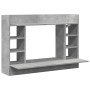 Escritorio de pared madera ingeniería gris hormigón 105x48x75cm von , Schreibtische - Ref: Foro24-847971, Preis: 78,55 €, Rab...