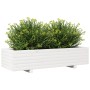 Jardinera de madera maciza de pino blanco 110x40x26,5 cm von , Töpfe und Pflanzgefäße - Ref: Foro24-847339, Preis: 112,77 €, ...