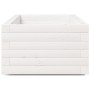 Jardinera de madera maciza de pino blanco 110x40x26,5 cm von , Töpfe und Pflanzgefäße - Ref: Foro24-847339, Preis: 112,77 €, ...