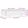 Jardinera de madera maciza Douglas 110x60x26,5 cm von , Töpfe und Pflanzgefäße - Ref: Foro24-847351, Preis: 94,17 €, Rabatt: %
