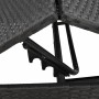 Tumbonas con cojines 2 unidades ratán sintético negro by , Loungers - Ref: Foro24-3261578, Price: 279,73 €, Discount: %