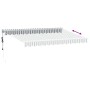 Toldo retráctil aluminio y tela antracita y blanco 3,5x2,5 m by , Awnings - Ref: Foro24-3216114, Price: 303,46 €, Discount: %