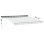 Toldo retráctil automático gris antracita y blanco 400x350 cm von , Markisen - Ref: Foro24-3215810, Preis: 448,29 €, Rabatt: %