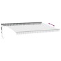 Toldo retráctil automático luz LED antracita blanco 500x350 cm von , Markisen - Ref: Foro24-3215819, Preis: 762,66 €, Rabatt: %