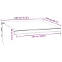Toldo retráctil automático luz LED antracita blanco 350x250 cm by , Awnings - Ref: Foro24-3310228, Price: 403,58 €, Discount: %