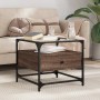 Mesa de centro con puertas de vidrio marrón roble 50x50x45 cm von , Couchtisch - Ref: Foro24-846053, Preis: 69,99 €, Rabatt: %