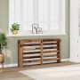 Cubierta de radiador madera color envejecido 149x20x82 cm von , Zubehör für Heizkörper - Ref: Foro24-852706, Preis: 74,43 €, ...