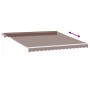 Toldo retráctil manual marrón 400x300 cm von , Markisen - Ref: Foro24-3215700, Preis: 265,75 €, Rabatt: %