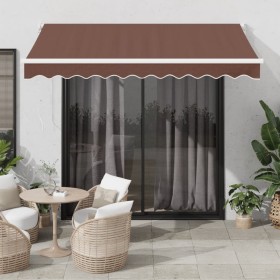Toldo retráctil manual marrón 300x250 cm von , Markisen - Ref: Foro24-3215698, Preis: 221,01 €, Rabatt: %