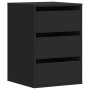 Cajonera de esquina madera de ingeniería negra 40x41x58 cm von , Schubladen - Ref: Foro24-852835, Preis: 91,96 €, Rabatt: %