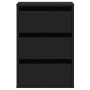Cajonera de esquina madera de ingeniería negra 40x41x58 cm von , Schubladen - Ref: Foro24-852835, Preis: 91,96 €, Rabatt: %