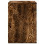Cajonera de esquina madera ingeniería roble ahumado 80x41x58 cm